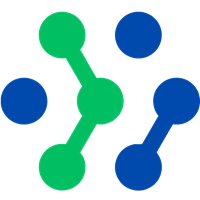 green and blue logo of Cyber Media Studio