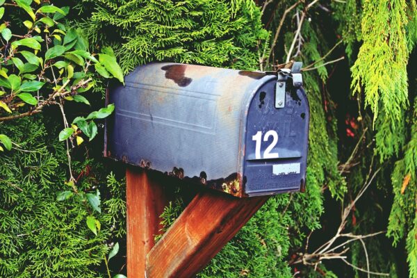 12 on mailbox